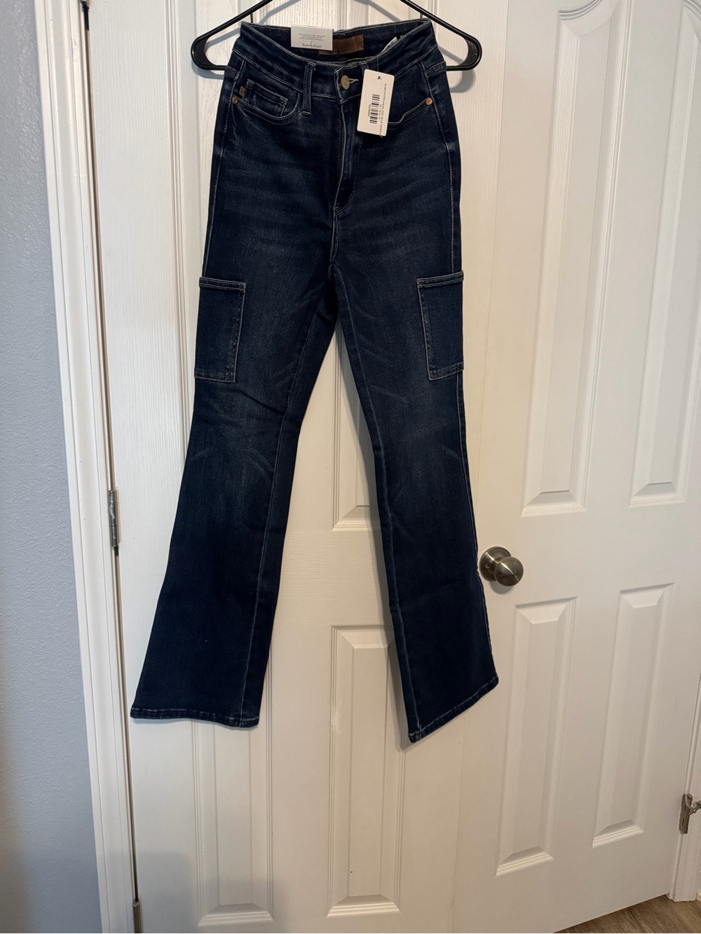Judy Blue Bootcut Cargo Jeans